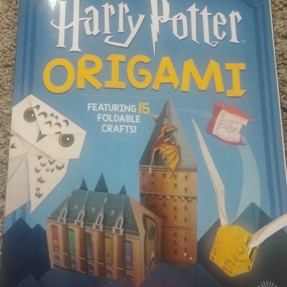 Harry Potter Origami Book - Blue